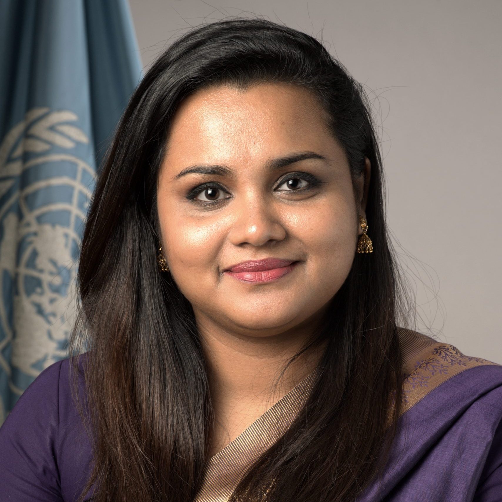 Portrait of Jayathma Wickramanayake, Youth Envoy.