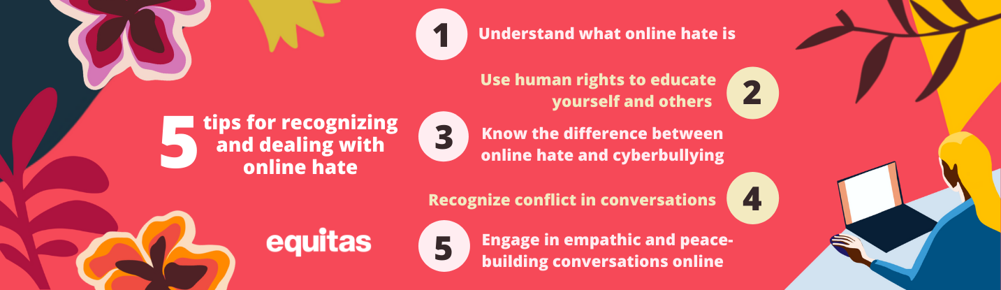 gennembore Paine Gillic forværres 5 tips for recognizing and dealing with online hate | Equitas